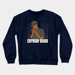 Erykah Badu Street Style Crewneck Sweatshirt